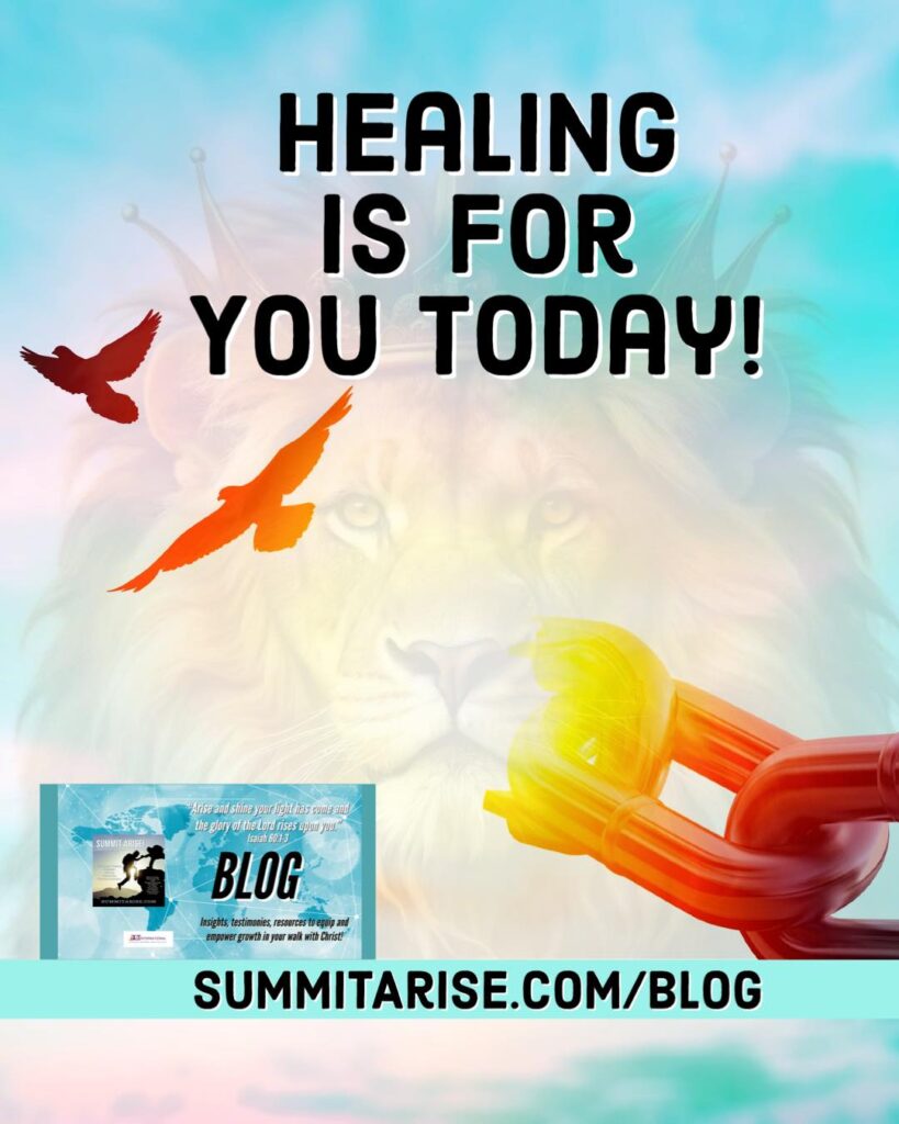 Blog: Healing is For You Today!