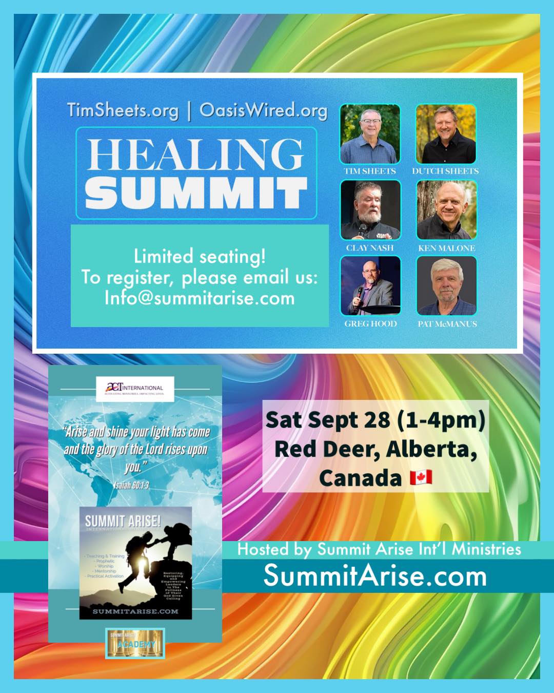 Events: Tim Sheets Healing Summit